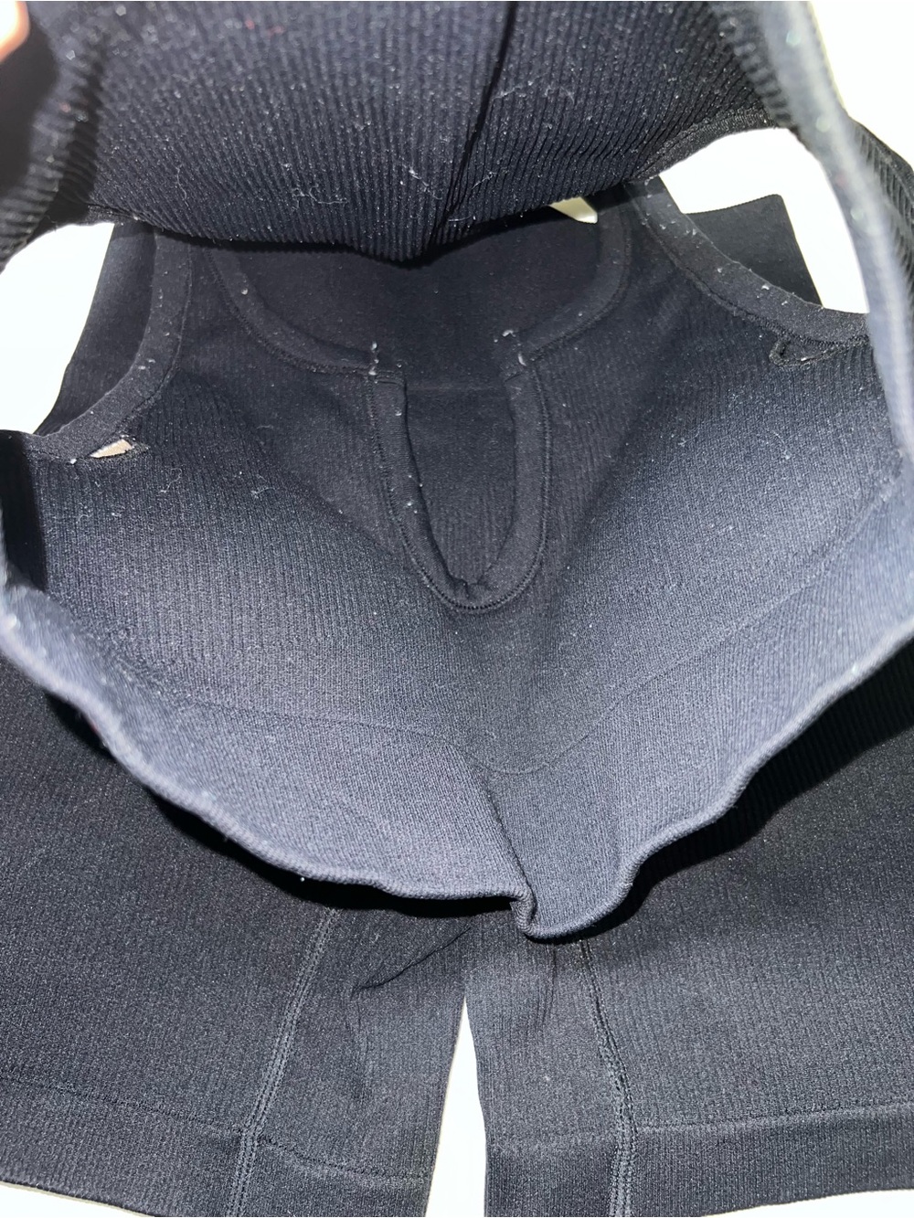 Seamless Ribbed workout set - Picture 4 of 4